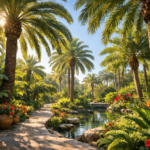 Großpalmen im Garten mit exotischem Flair und majestätischer Präsenz