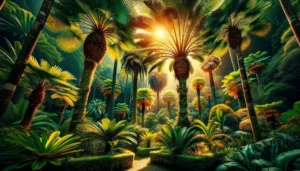 Große Palmen kaufen & pflegen – Ratgeber 2026 | palmenhandel.de 4 Große Palmen im Garten mit tropischem Flair und verschiedenen Arten