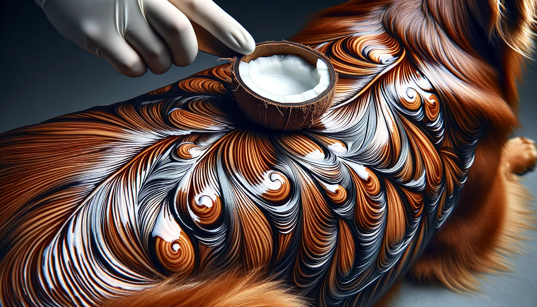 Kokosnuss statt Hund Kokosöl für Hunde Haut und Fellpflege 2026